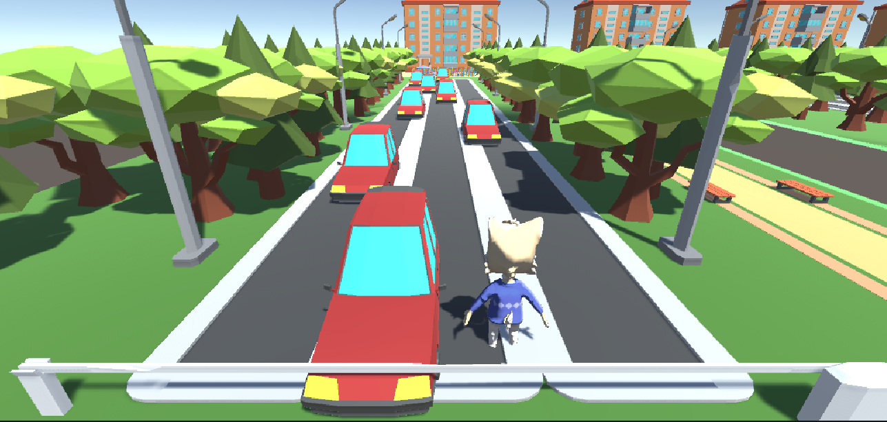 AI-Trained Endless Runner